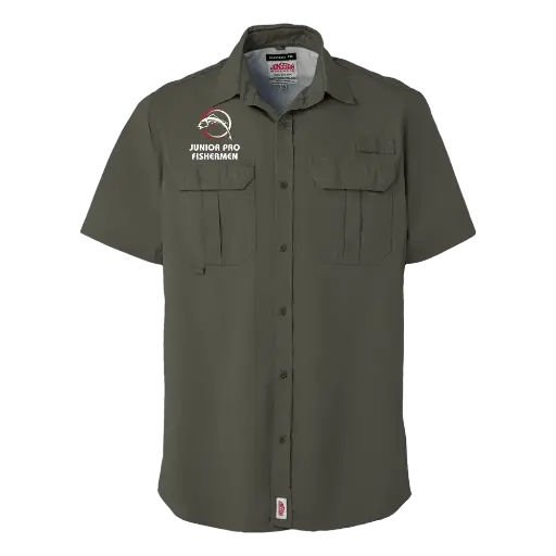 JPF Dad's Vented Shirt - White Text